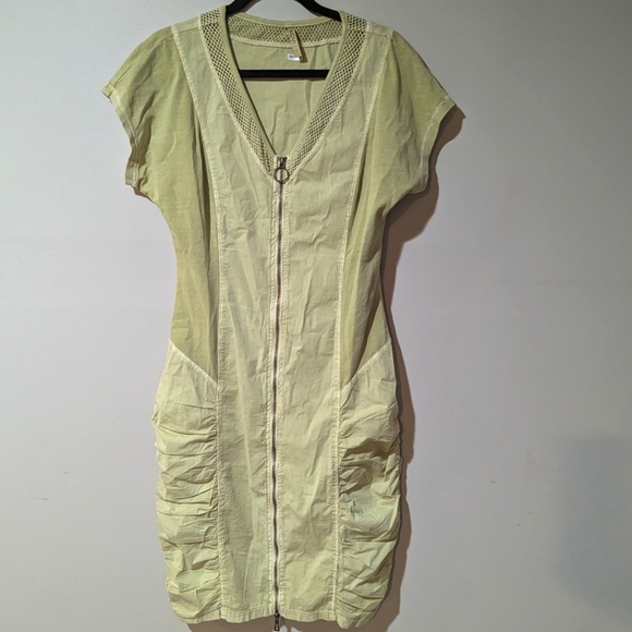 XCVI Lemon Lime Dress Size Large - Picture 1 of 4